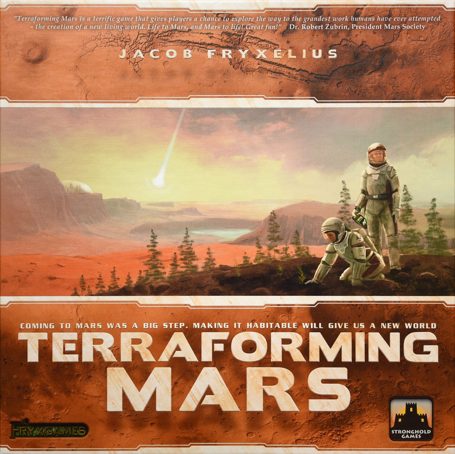 Terraforming Mars met 3D tegels