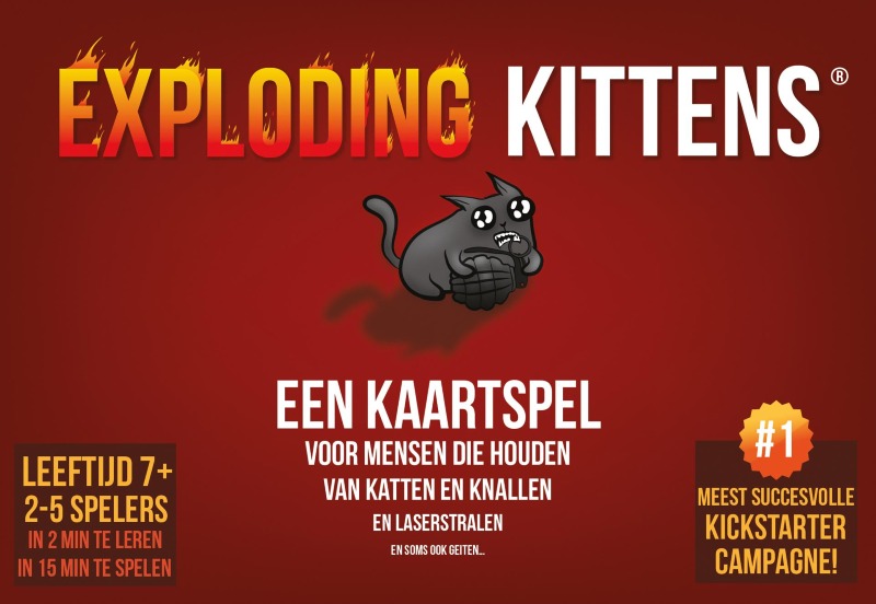 Exploding Kittens incl. Streaking Kittens